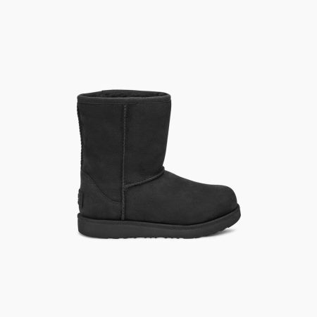 UGG Classic II Weather Short Black Boots for Toddlers (KFZJ14389)